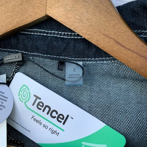 T Tahari | NWT Jean Jacket Size Small - Picture 12 of 13